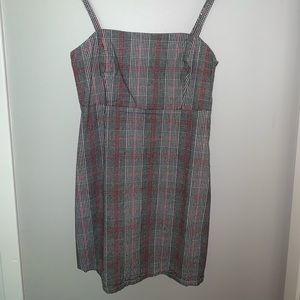 Hollister plaid mini dress